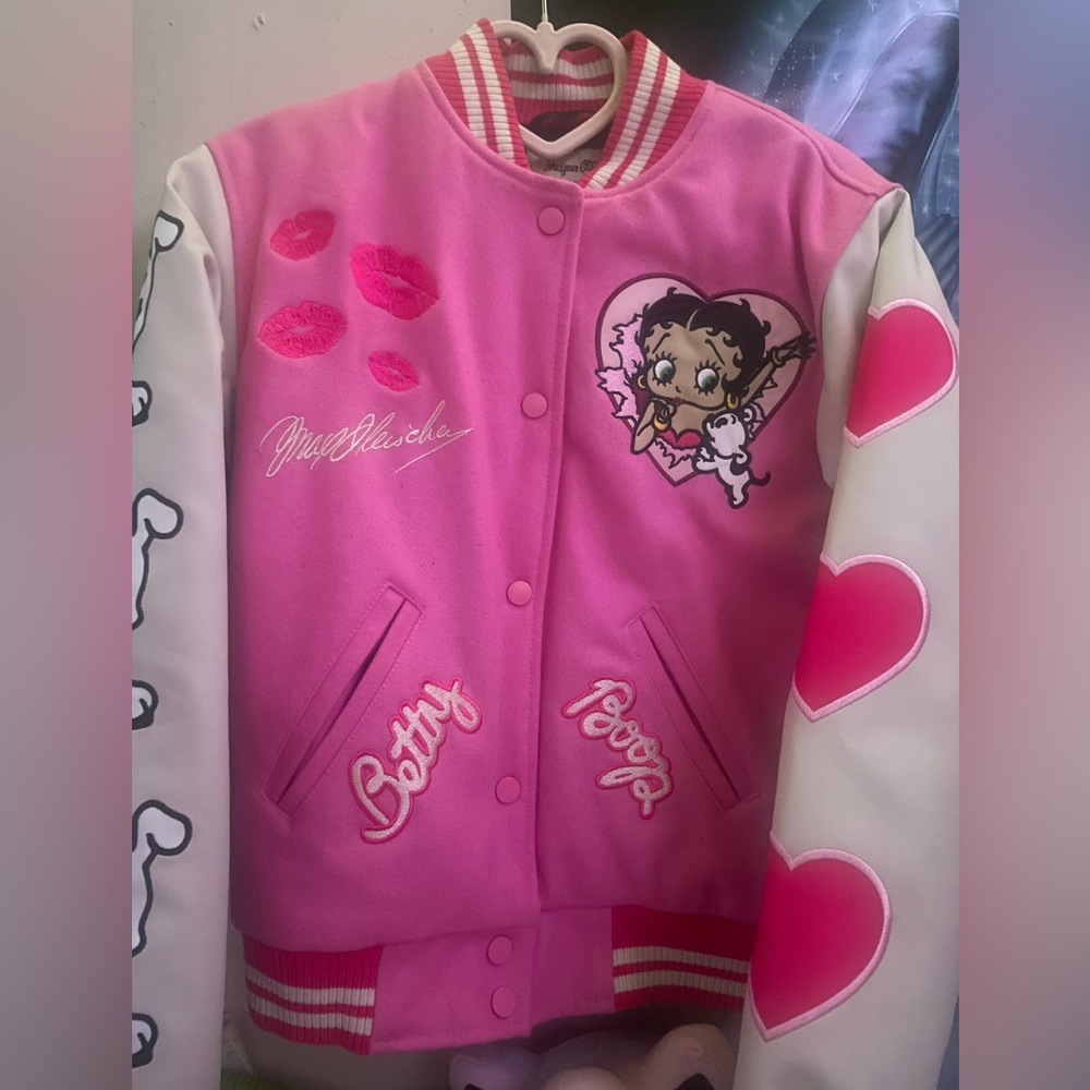 BETTY BOOP ALL STAR ELITE VARSITY JACKET